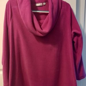 Pink sports savvy sweater